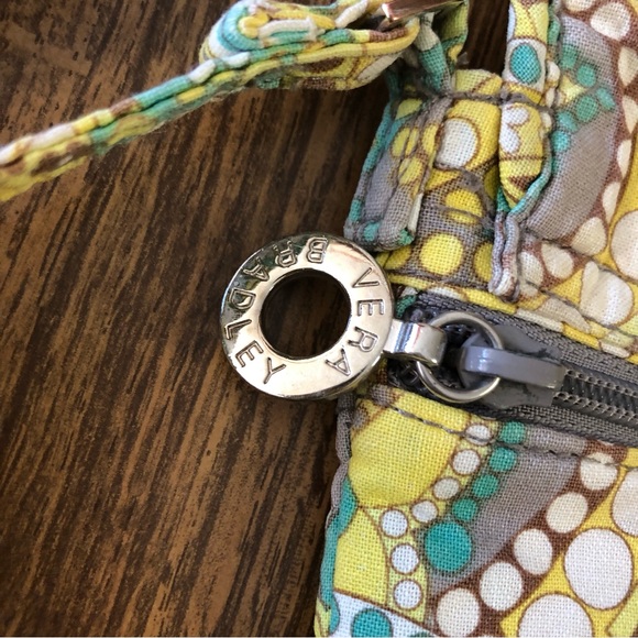 Vera Bradley Lemon Parfait Tiny Traveler Crossbody - Picture 8 of 14